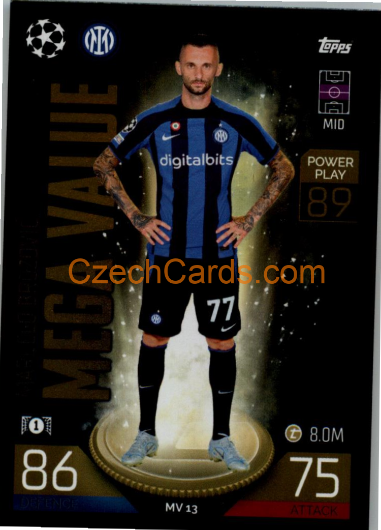 Marcelo Brozović (FC Internazionale Milano) 2022/23 Match Attax Extra #MV 13