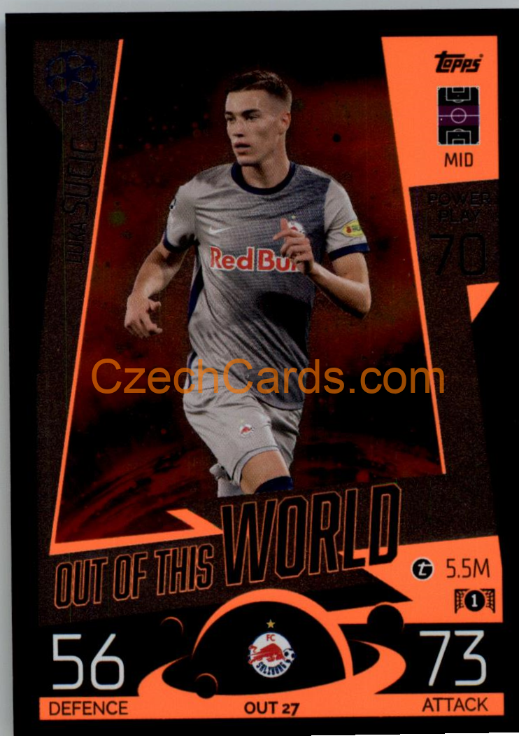 Luca Sucić (FC Salzburg) 2022/23 Match Attax Extra #OUT 27