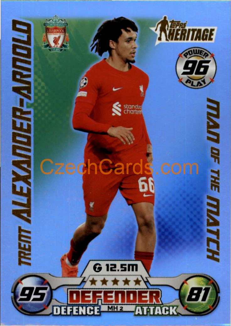Trent Alexander-Arnold (Liverpool) 2022/23 Match Attax Extra #MH 2