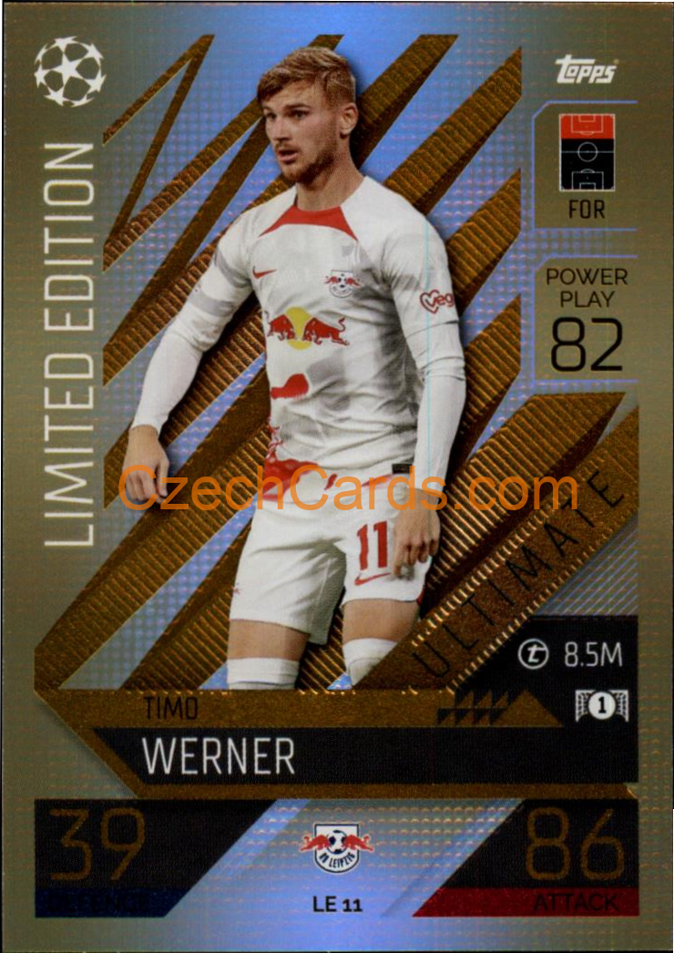 Timo Werner (RB Leipzig) 2022/23 Match Attax Extra #LE 11
