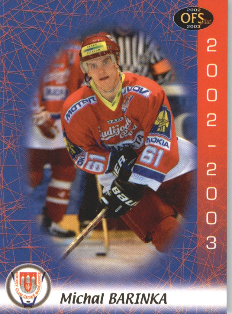 Michal Barinka OFS 2002/03 #169