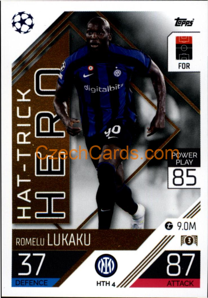 Romelu Lukaku (FC Internazionale Milano) 2022/23 Match Attax Extra #HTH 4