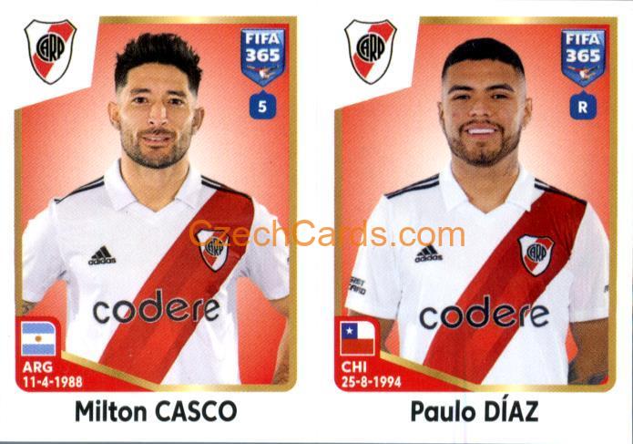 Armani / Milton Casco / Paulo Díaz 2023 Panini Fifa 365 sticker #8