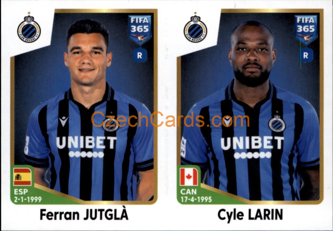 Ferran Jutglà / Cyle Larin 2023 Panini Fifa 365 sticker #32