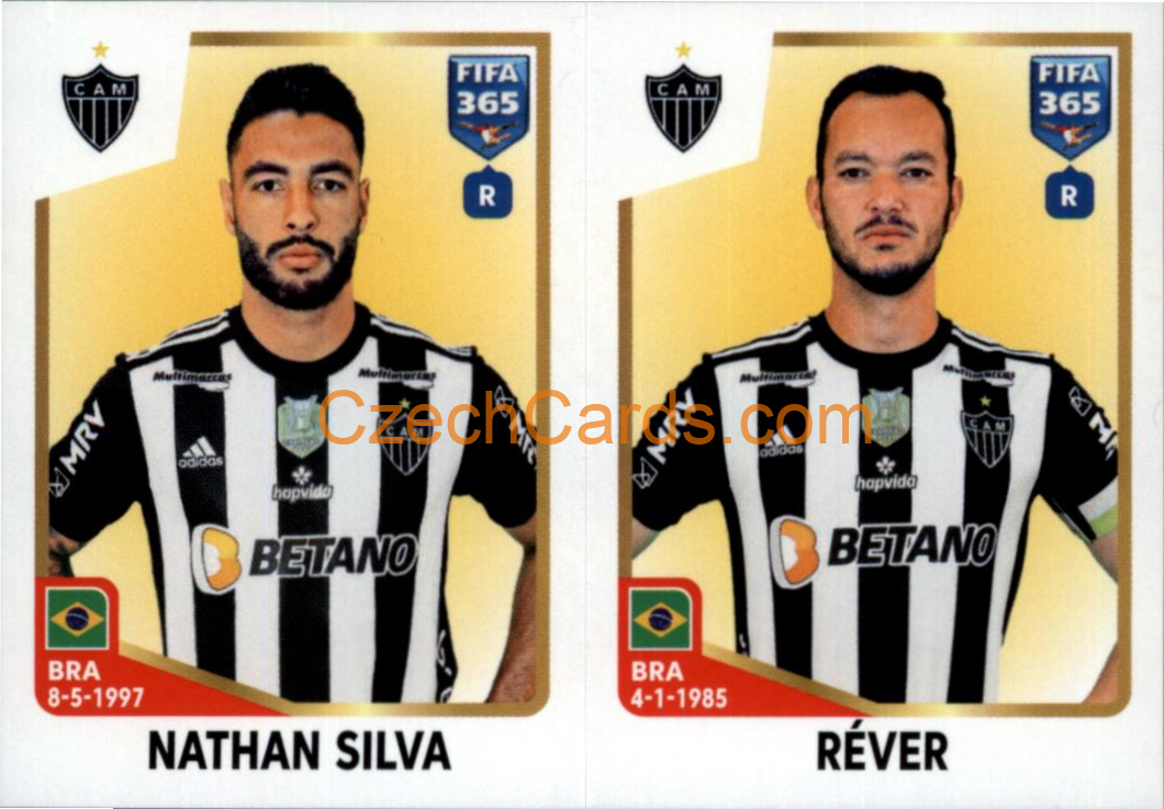 Nathan Silva / Réver 2023 Panini Fifa 365 sticker #42