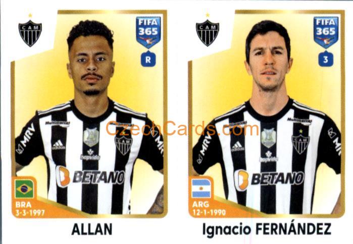 Allan / Ignacio Fernández 2023 Panini Fifa 365 sticker #45