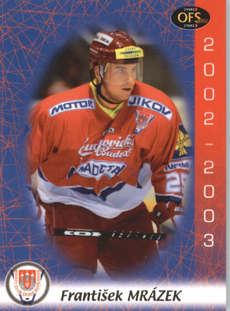 František Mrázek OFS 2002/03 #179