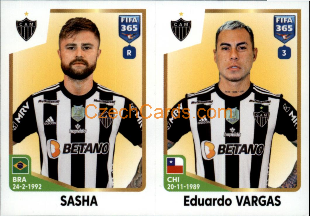 Sasha / Eduardo Vargas 2023 Panini Fifa 365 sticker #51