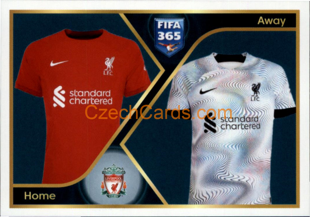 Jersey Liverpool FC 2023 Panini Fifa 365 sticker #69