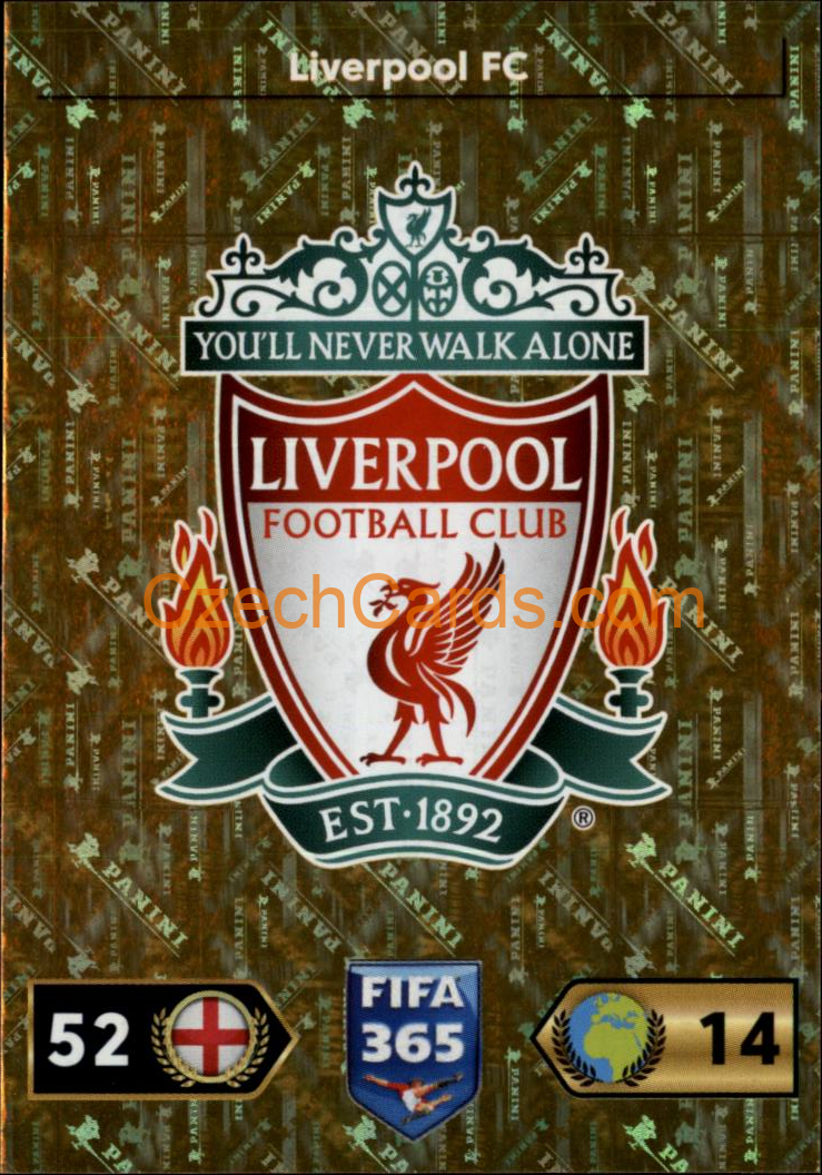 Logo Liverpool FC 2023 Panini Fifa 365 sticker #76