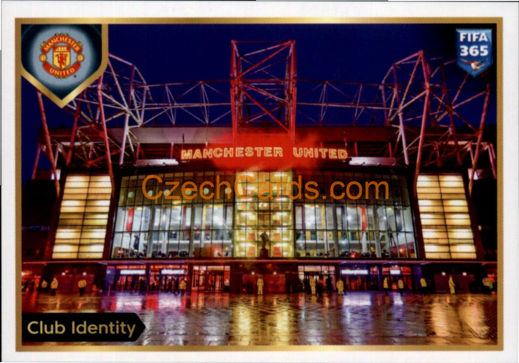 Club Identity Manchester United 2023 Panini Fifa 365 sticker #100