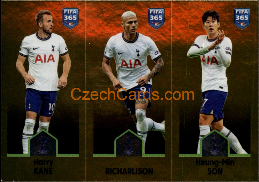 Harry Kane / Richarlison / Heung-min Son 2023 Panini Fifa 365 #129