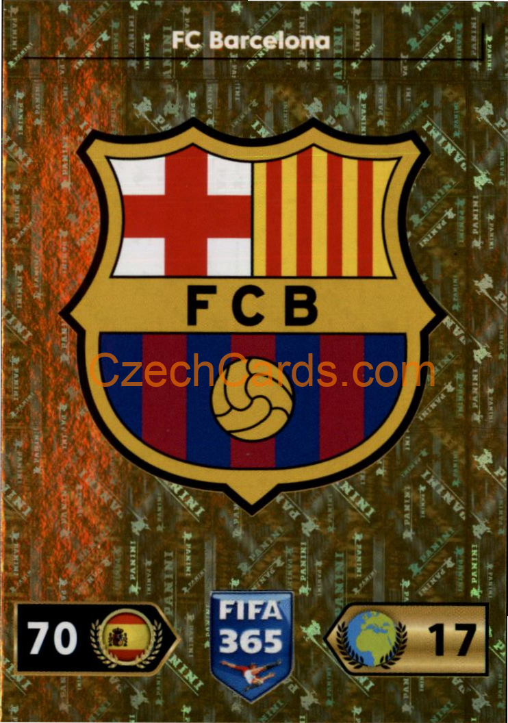 Logo FC Barcelona 2023 Panini Fifa 365 sticker #156