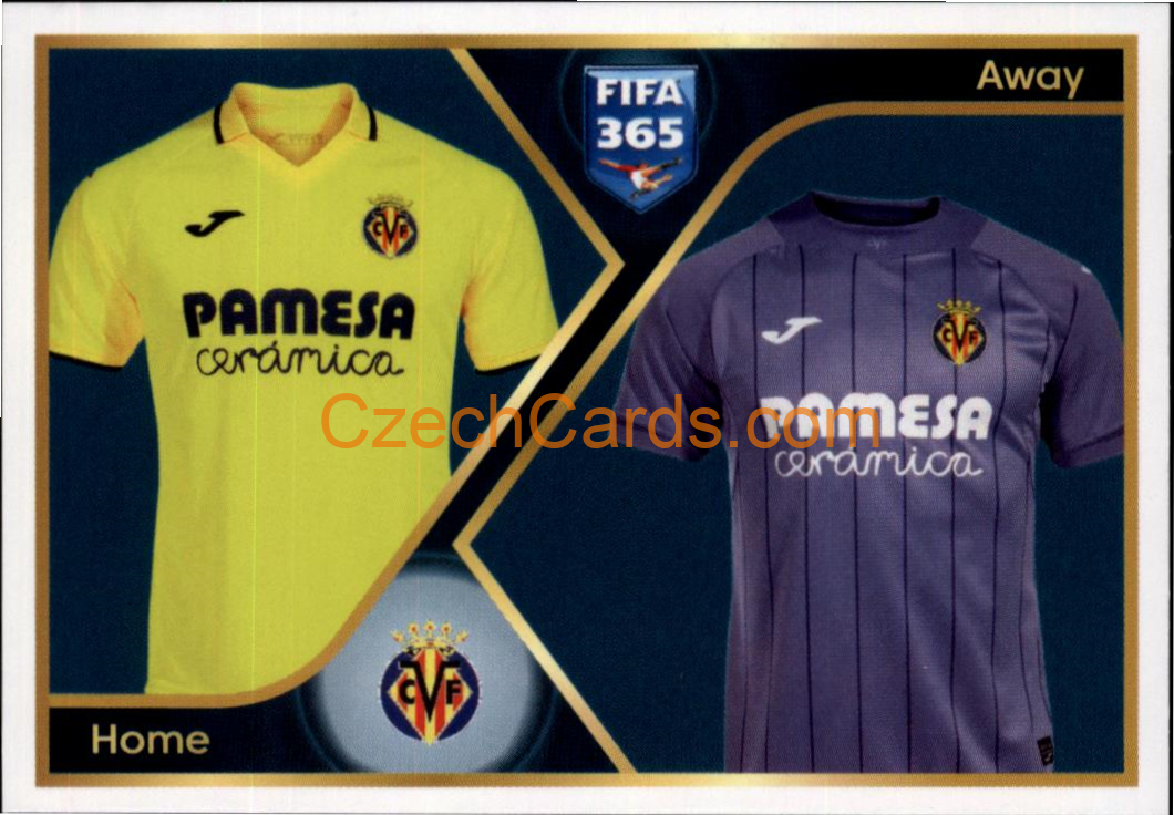 Jersey Villarreal CF 2023 Panini Fifa 365 sticker #181