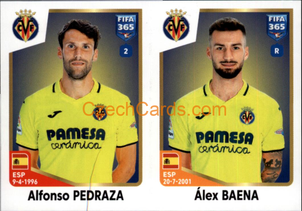 Alfonso Pedraza / Álex Baena 2023 Panini Fifa 365 sticker #189