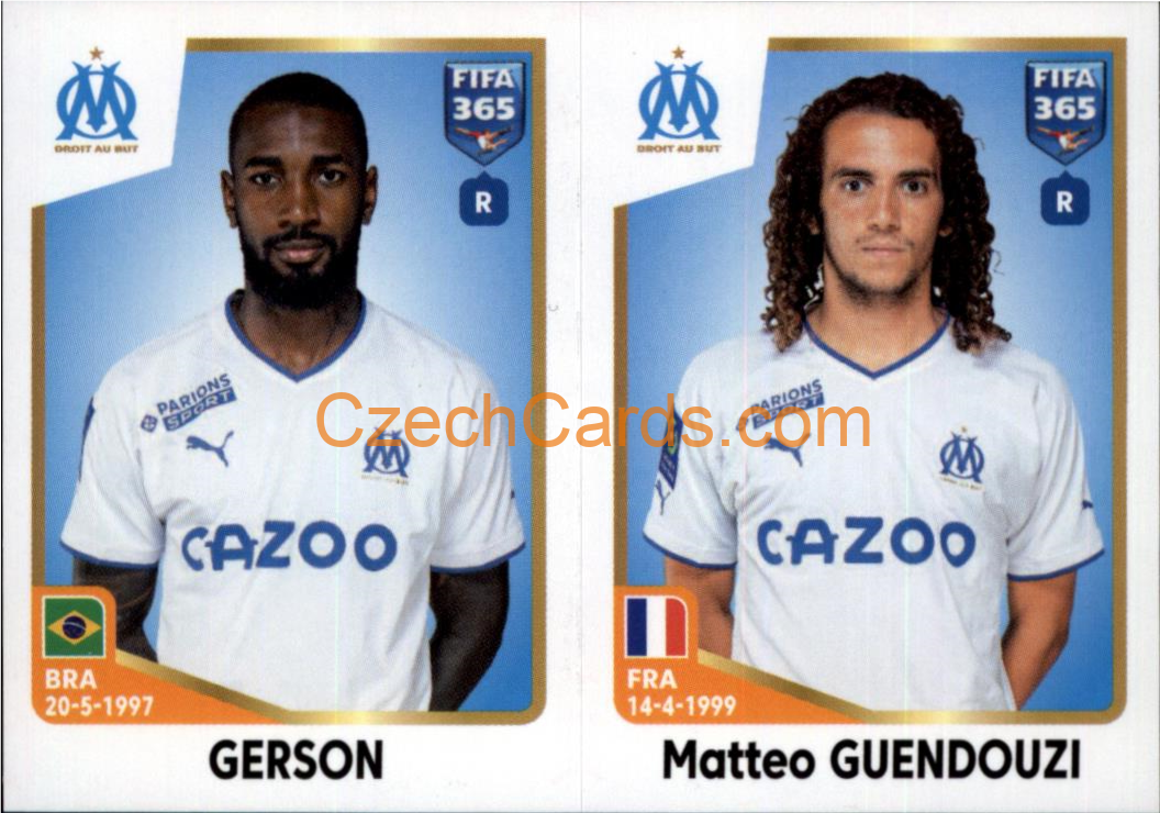 Gerson / Matteo Guendouzi 2023 Panini Fifa 365 sticker #206