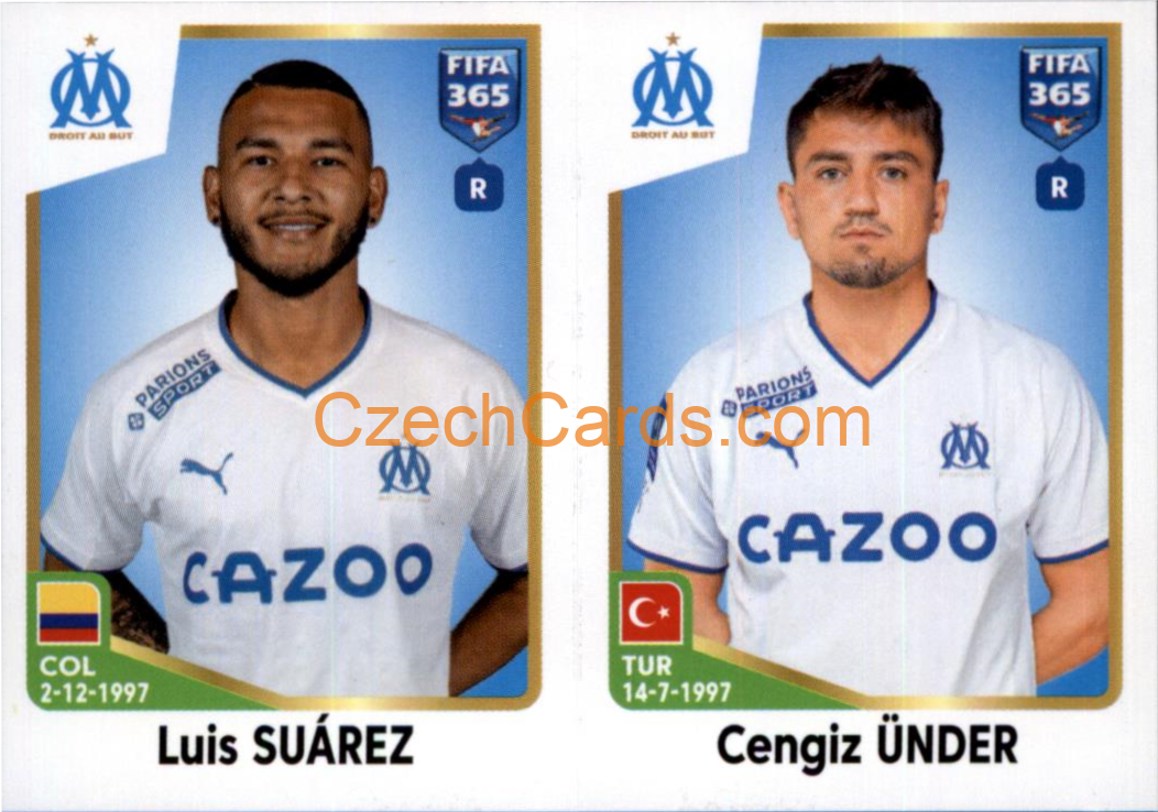 Luis Suárez / Cengiz Ünder 2023 Panini Fifa 365 sticker #211