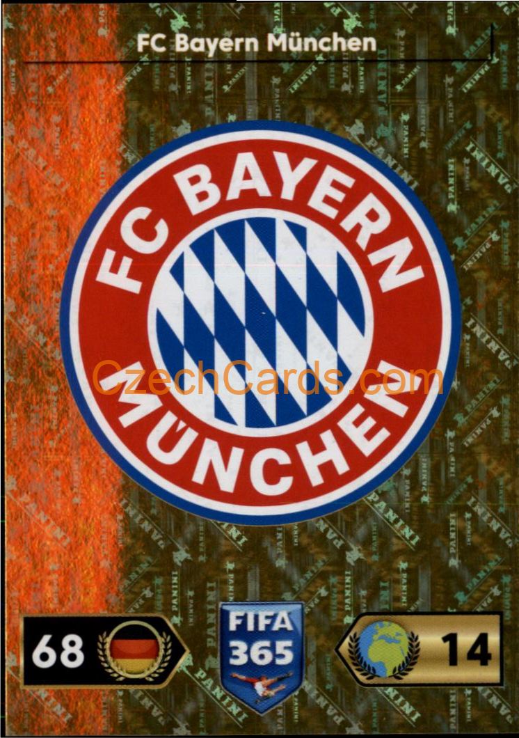 Logo FC Bayern München 2023 Panini Fifa 365 sticker #236