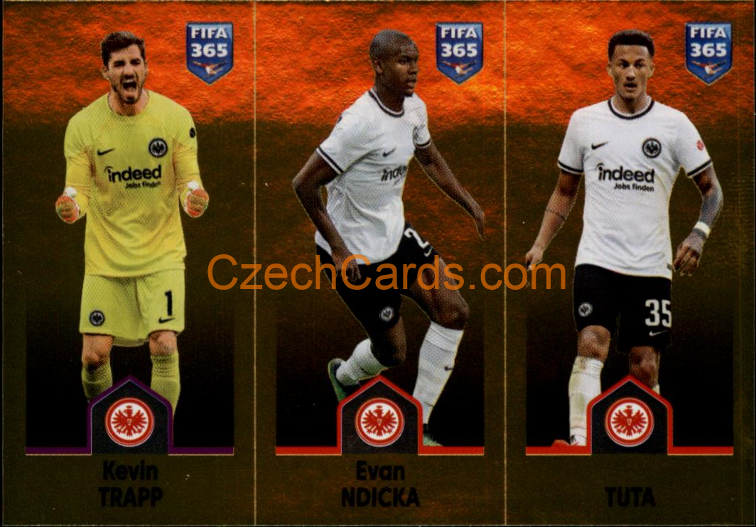 Kevin Trapp / Evan Ndicka / Tutaj 2023 Panini Fifa 365 sticker #247