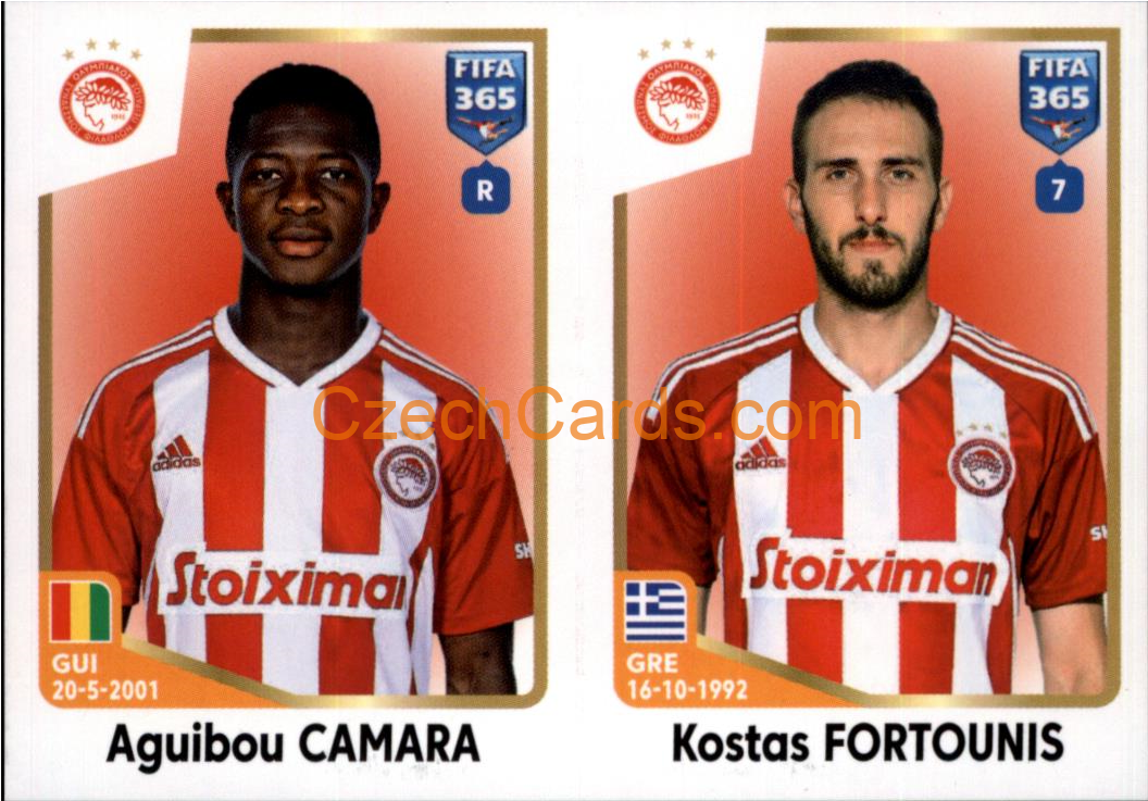 Aguibou Camara / Kostas Fortounis 2023 Panini Fifa 365 sticker #269