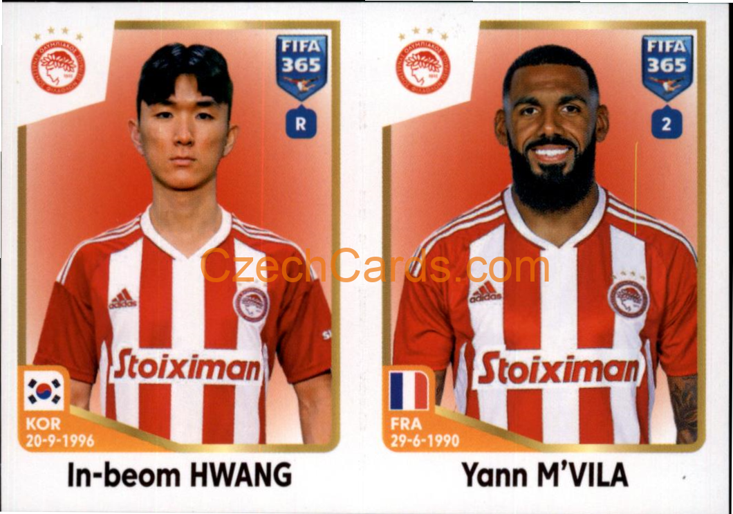 In-beom Hwang / Yann M’Vila 2023 Panini Fifa 365 sticker #270