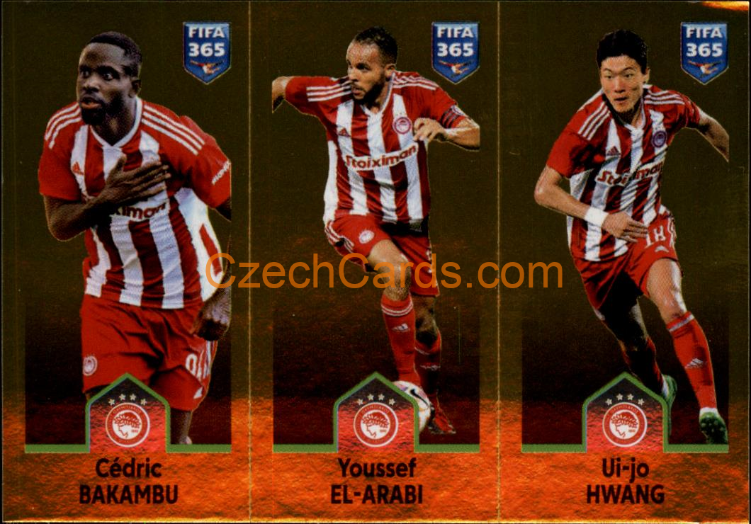 Bakambu / Youssef El-Arabi / Ui-jo Hwang 2023 Panini Fifa 365 sticker #273