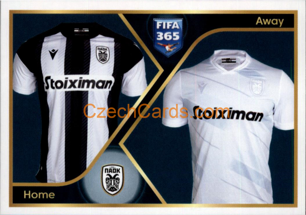 Jersey PAOK FC 2023 Panini Fifa 365 sticker #277