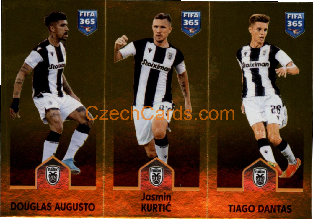 Augusto / Jasmin Kurtić / Tiago Dantas 2023 Panini Fifa 365 sticker #283