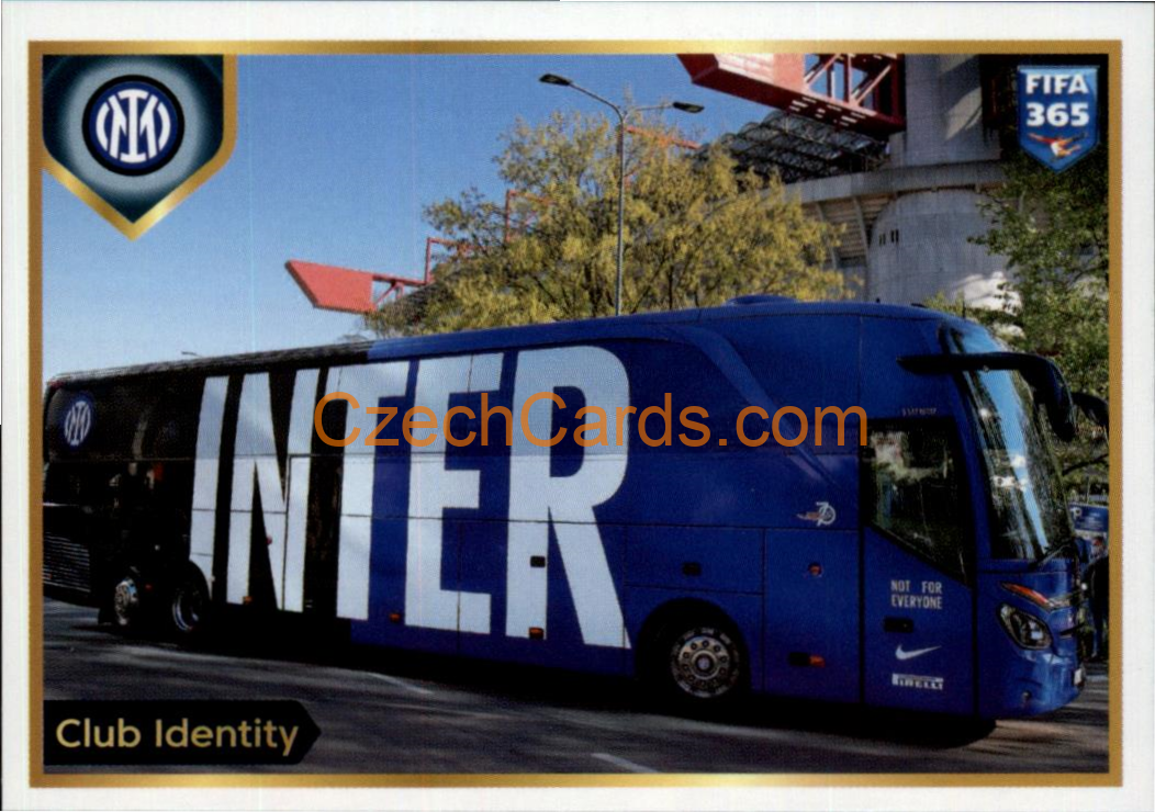 Club Identity FC Internazionale Milano 2023 Panini Fifa 365 sticker #292