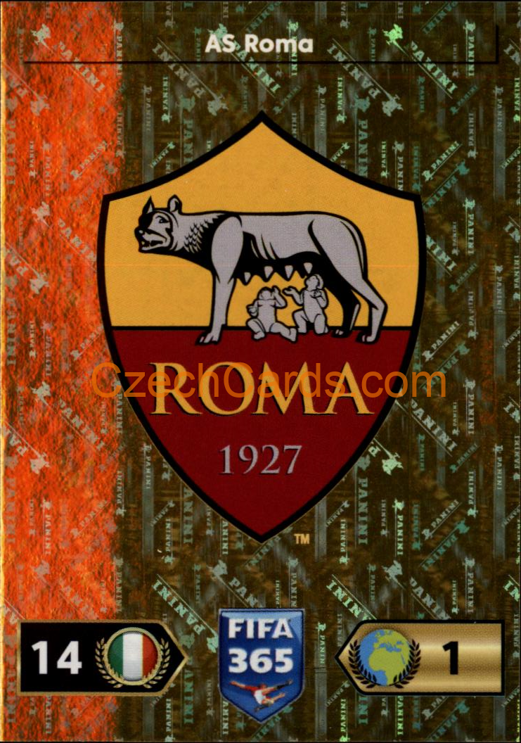 Logo AS Roma 2023 Panini Fifa 365 sticker #348