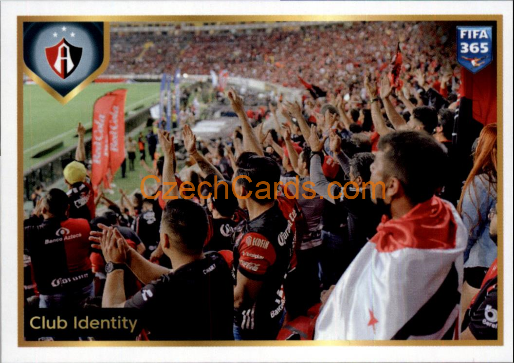 Club Identity Atlas FC 2023 Panini Fifa 365 sticker #356