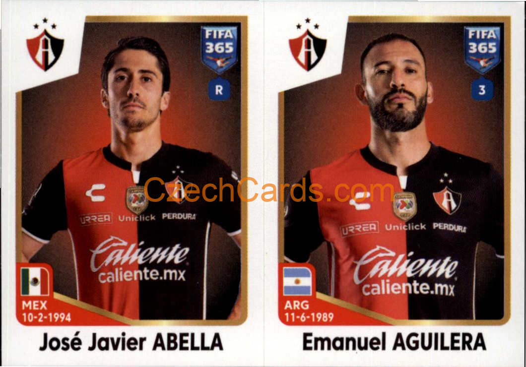 José Javier Abella / Emanuel Aguilera 2023 Panini Fifa 365 sticker #360