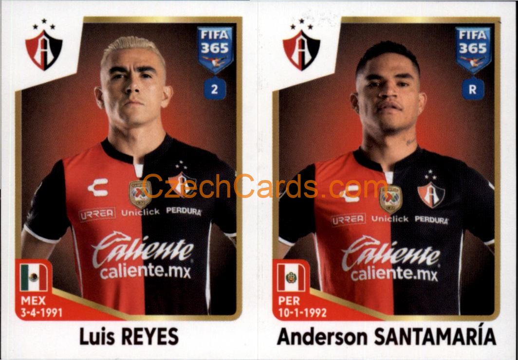 Luis Reyes / Anderson Santamaría 2023 Panini Fifa 365 sticker #365