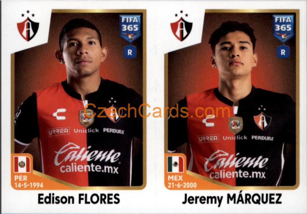 Edison Flores / Jeremy Márquez 2023 Panini Fifa 365 sticker #366