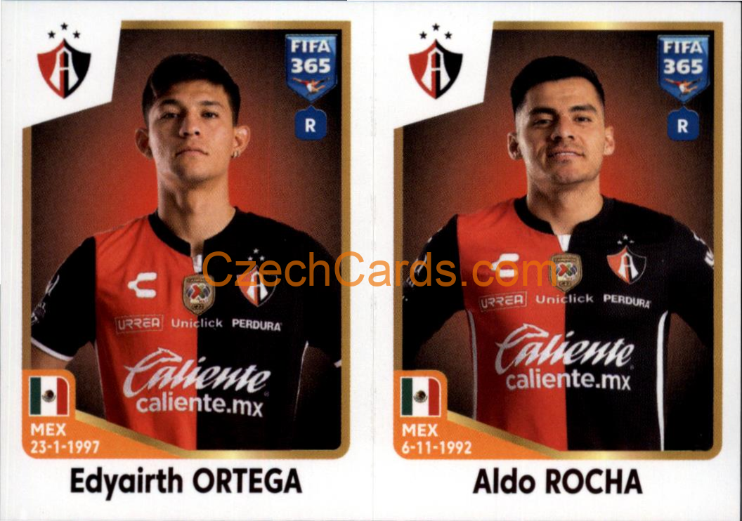 Edyairth Ortega / Aldo Rocha 2023 Panini Fifa 365 sticker #367