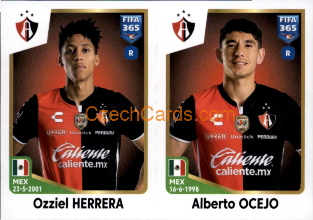 Ozziel Herrera / Alberto Ocejo 2023 Panini Fifa 365 sticker #370