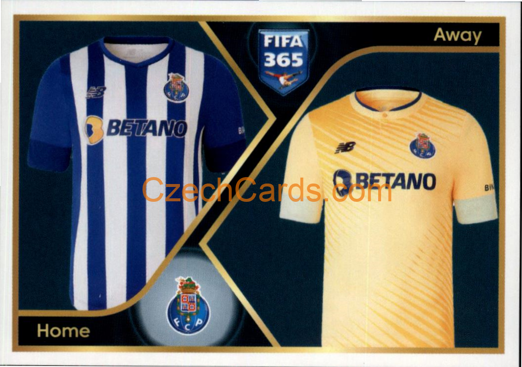 Jersey FC Porto 2023 Panini Fifa 365 sticker #389
