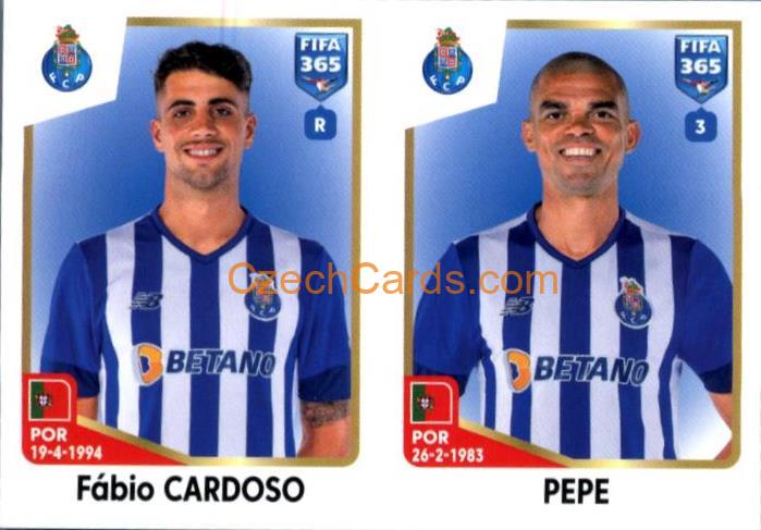 DFábio Cardoso / Pepe 2023 Panini Fifa 365 sticker #393