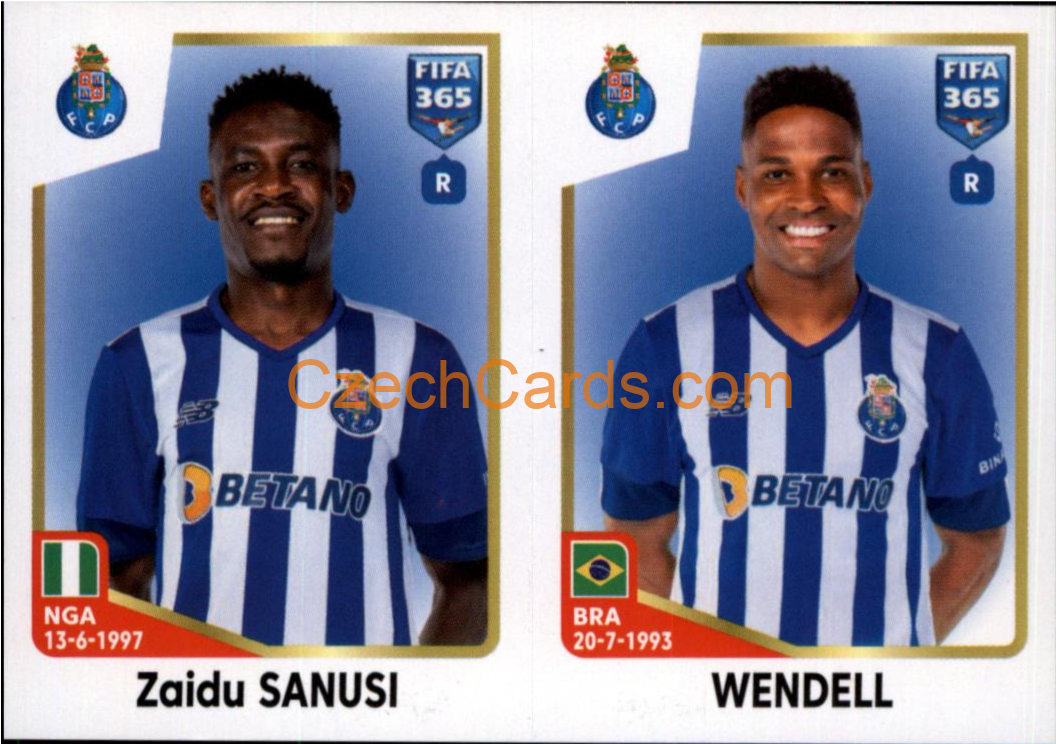 Zaidu Sanusi / Wendell 2023 Panini Fifa 365 sticker #394