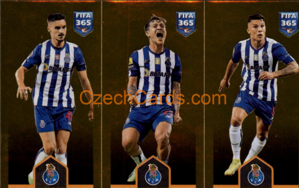 Stephen Eustáquio / Otávio / Mateus Uribe 2023 Panini Fifa 365 sticker #395