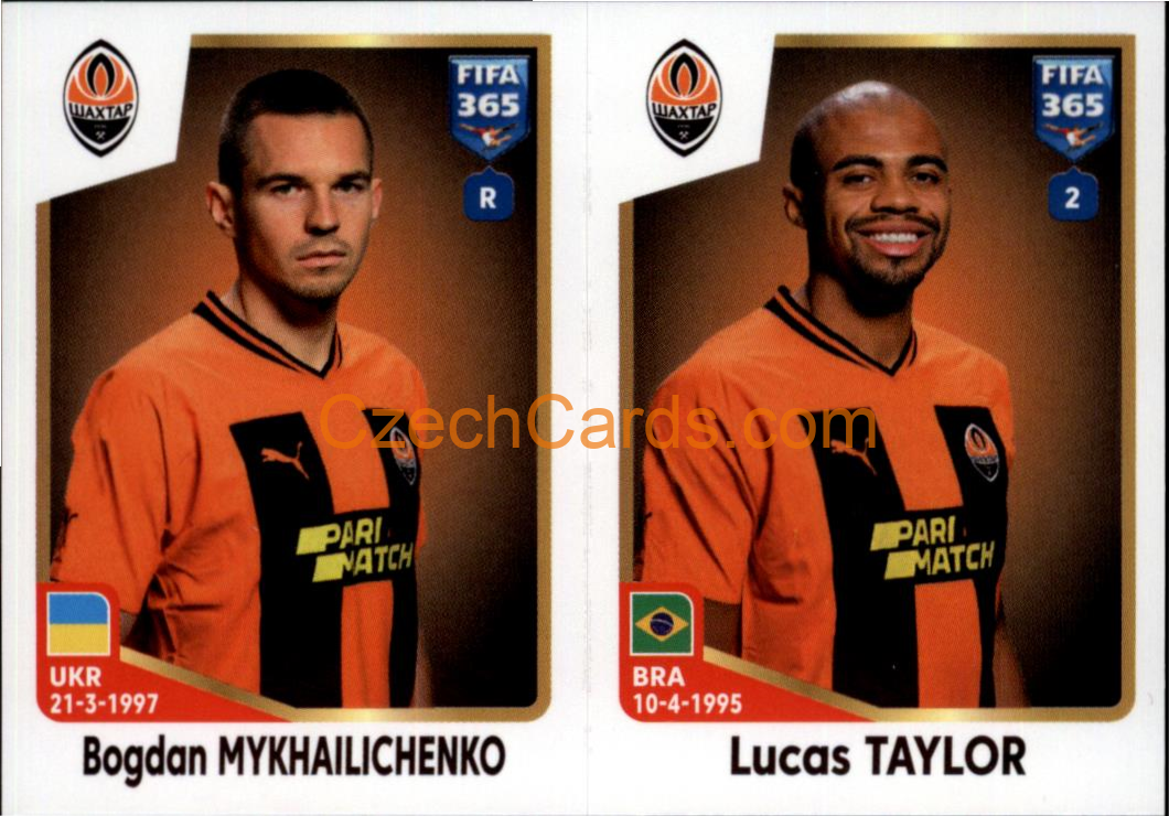 Bogdan Mykhailichenko / Lucas Taylor 2023 Panini Fifa 365 sticker #410