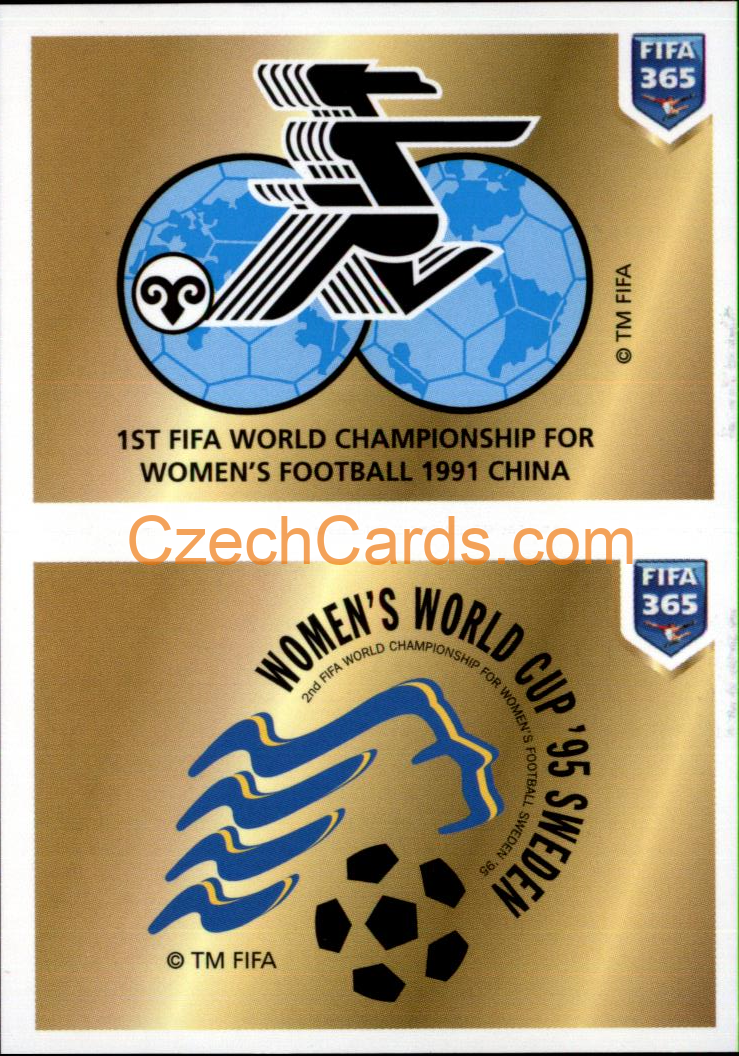 China 1991 / Sweden 1995 2023 Panini Fifa 365 sticker #421