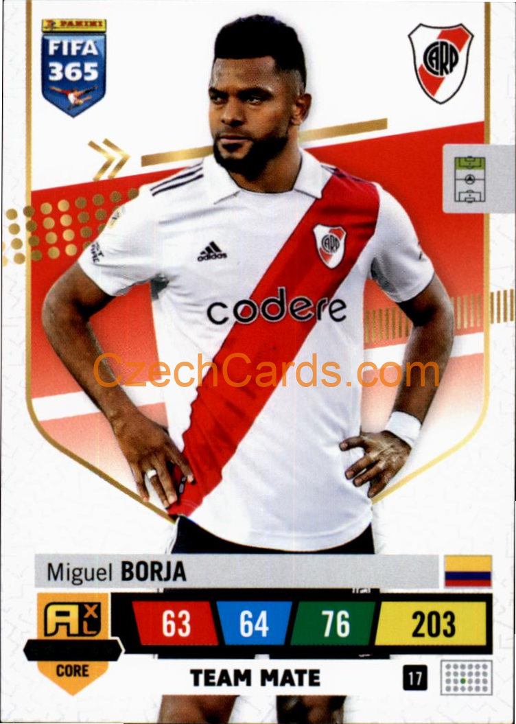 Miguel Borja 2023 FIFA 365 Adrenalyn #17