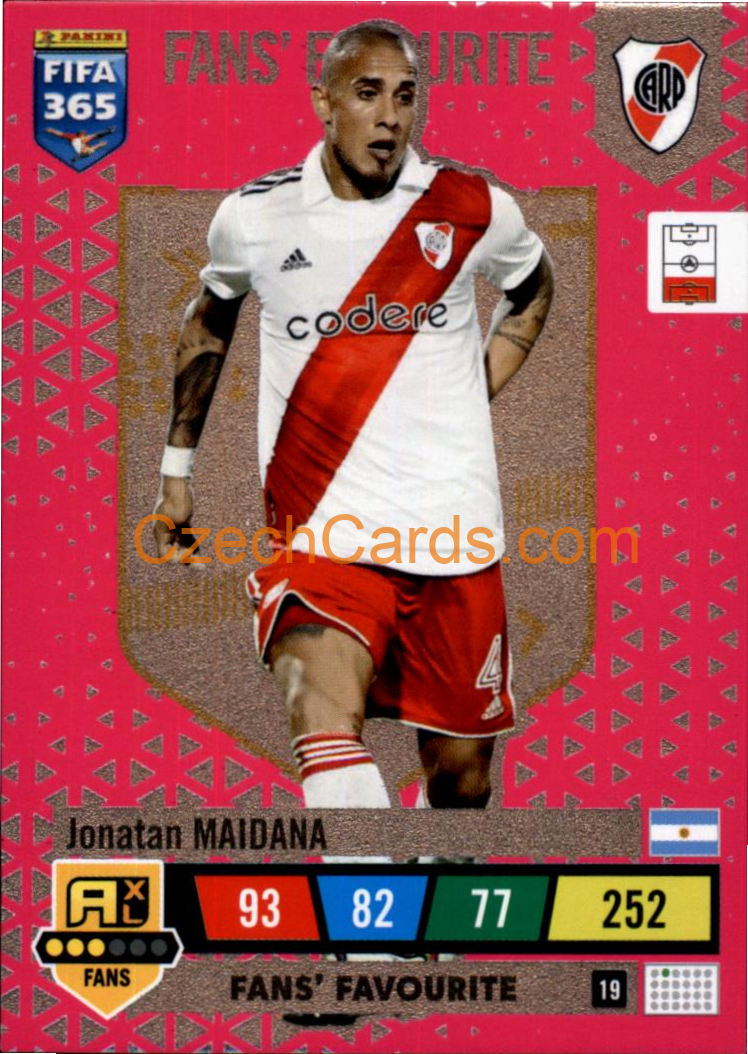 Jonatan Maidana 2023 FIFA 365 Adrenalyn #19