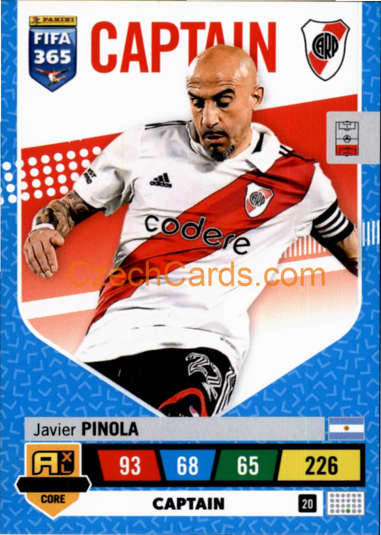 Javier Pinola 2023 FIFA 365 Adrenalyn #20