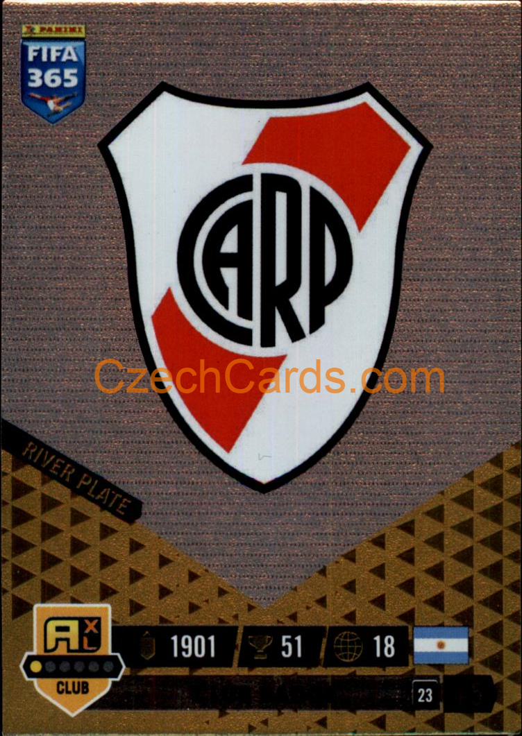 Club Badge River Plate 2023 FIFA 365 Adrenalyn #23