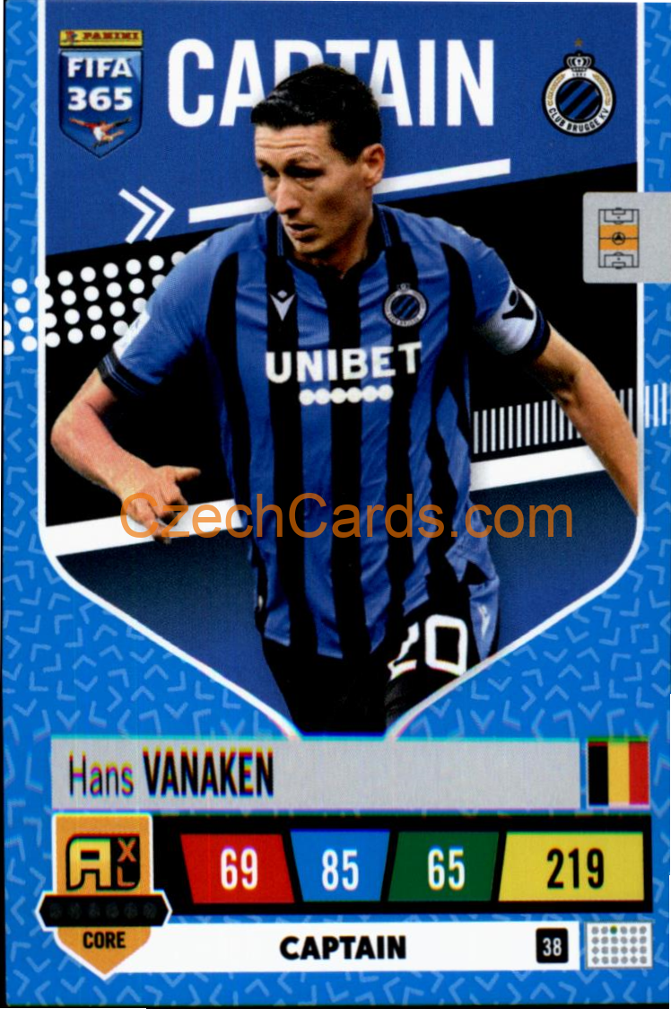Hans Vanaken 2023 FIFA 365 Adrenalyn #38