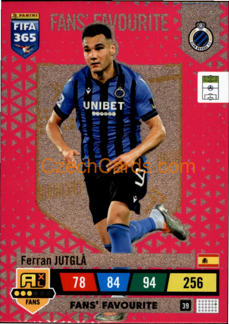 Ferran Jutglà 2023 FIFA 365 Adrenalyn FANS #39