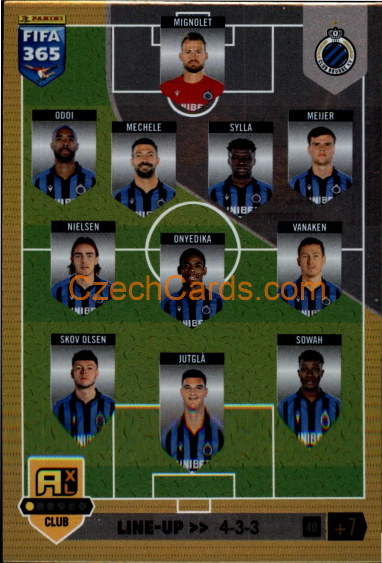 Line Up Club Brugge 2023 FIFA 365 Adrenalyn #40
