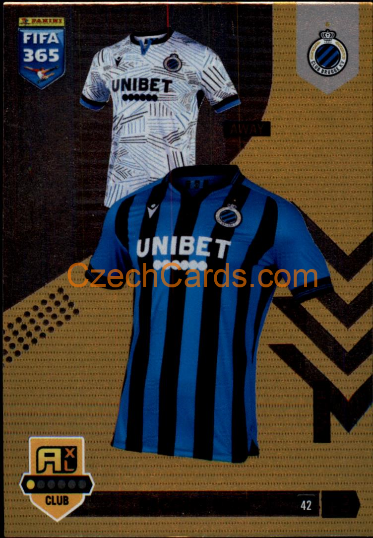 Second Skin Club Brugge 2023 FIFA 365 Adrenalyn #42